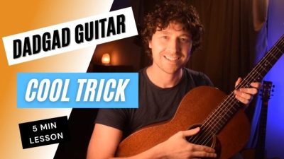 V0 Thumbnail - DADGAD Guitar Trick to start palying fast