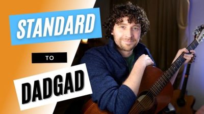 V2 Thumbnail - How To Play In DADGAD - Standard To Modal Guitar Tuning